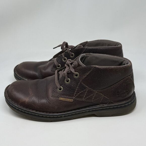 Dr Martens Brighton Chukka Boots Mens 10 Brown Leather Ankle Preppy Gorpcore Doc main image 13